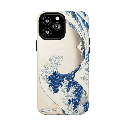 Great Wave off Kanagawa Tough Magnetic Phone Case - Hokusai Japanese Ukiyo-e Art