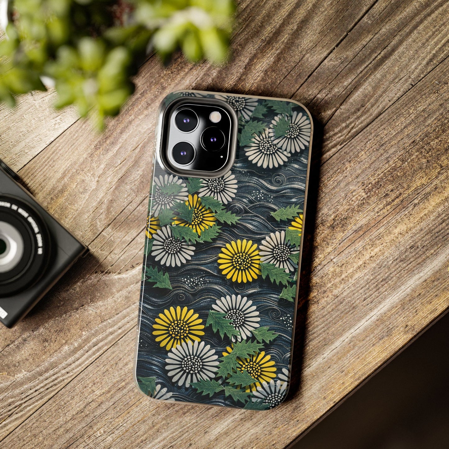 Japanese Dandelion Moonlight Tough Phone Case | Kamisaka Sekka 1901 | Meiji Era Art
