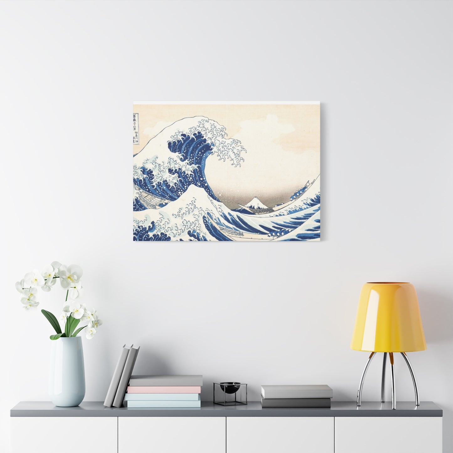 Great Wave off Kanagawa Canvas Print - Hokusai Japanese Ukiyo-e Wall Art
