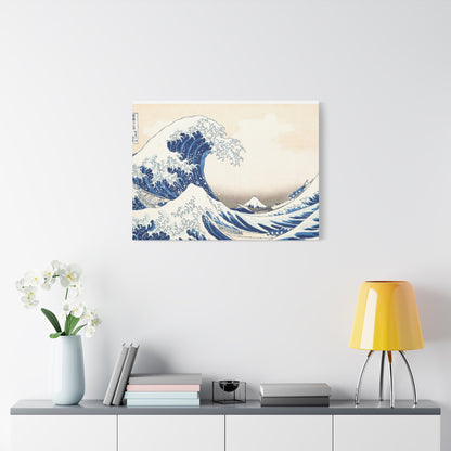 Great Wave off Kanagawa Canvas Print - Hokusai Japanese Ukiyo-e Wall Art