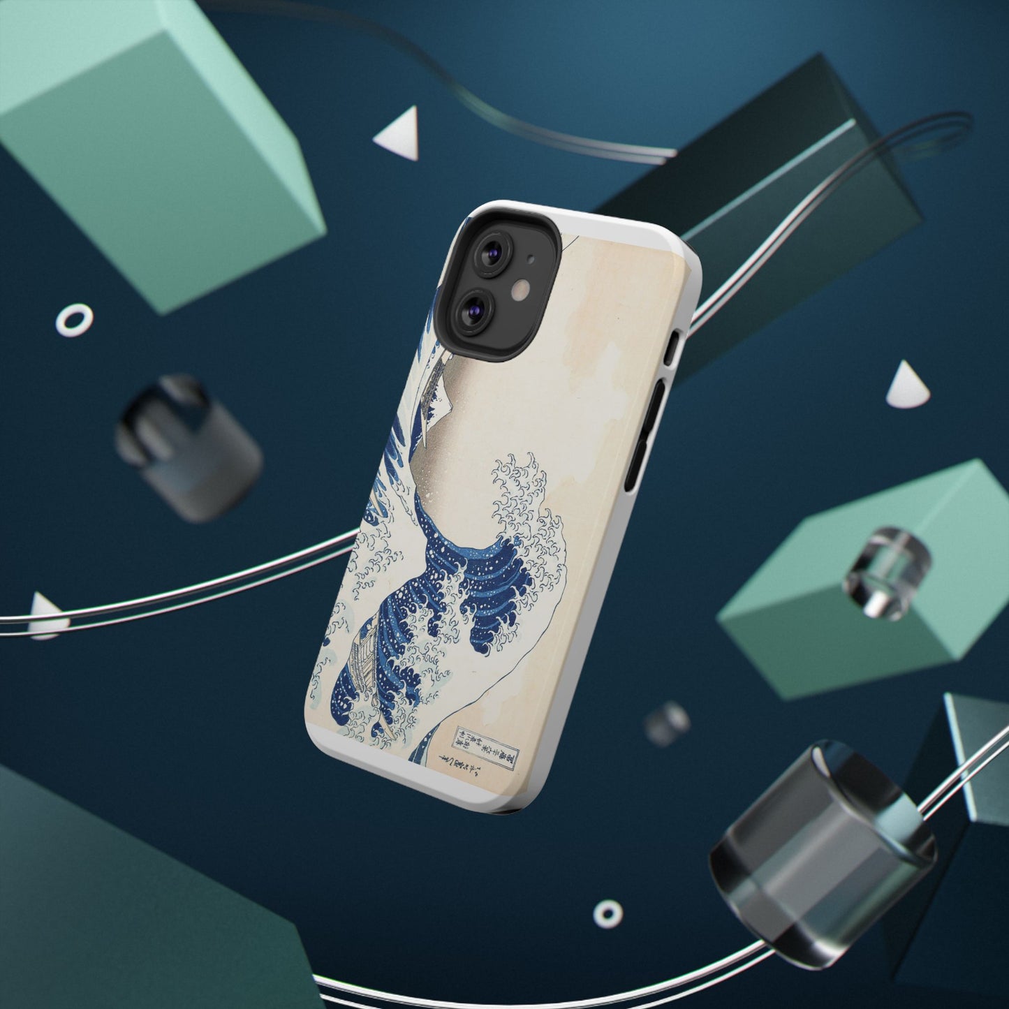 Hokusai "The Great Wave" Shockproof Phone Case | Edo Era Japanese Ukiyo-e Art | Dual Layer Protection