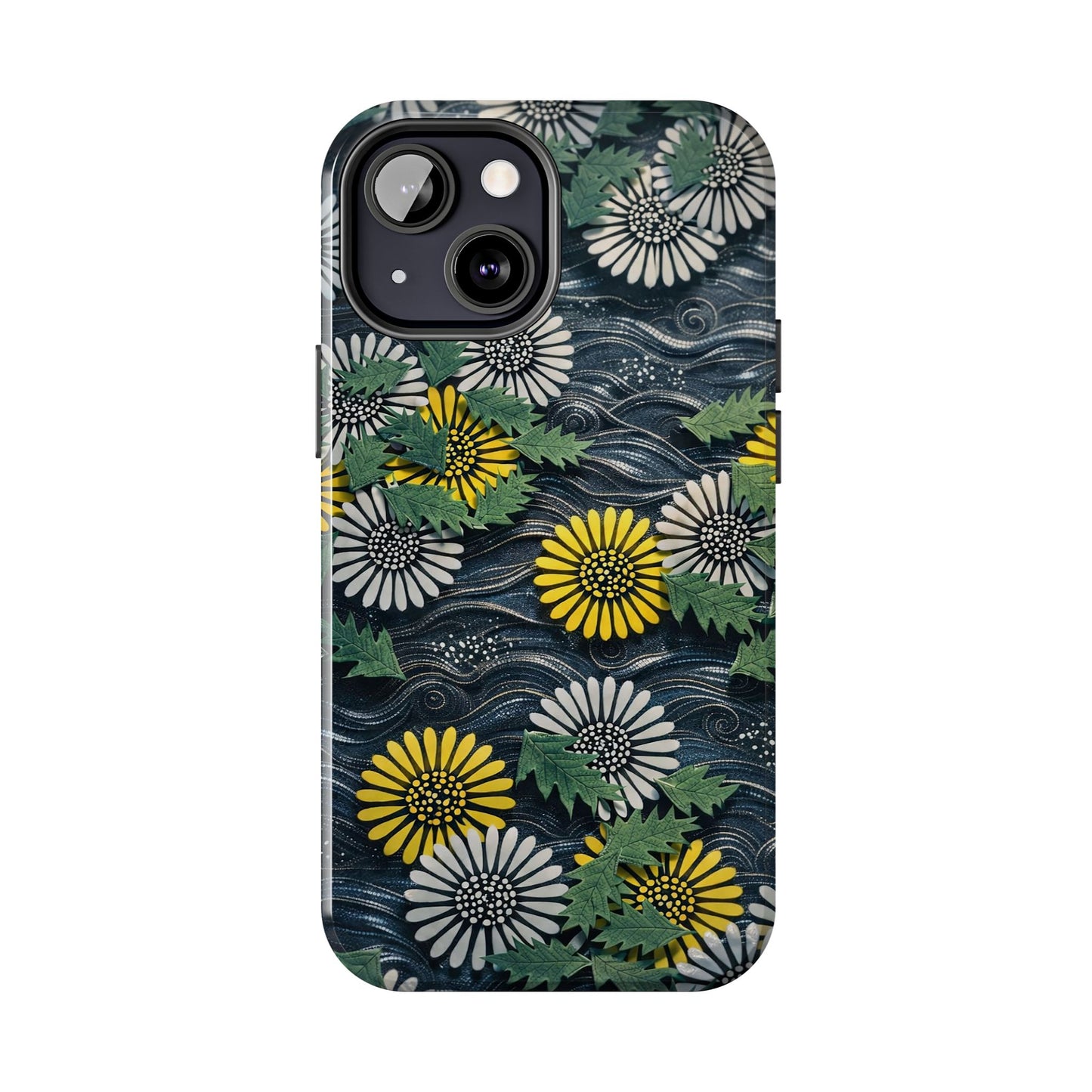 Japanese Dandelion Moonlight Tough Phone Case | Kamisaka Sekka 1901 | Meiji Era Art