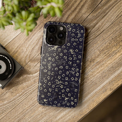 Taisho Era Shochikubai Phone Case | 1926 Pine, Bamboo & Plum | Japanese Chiyogami Art