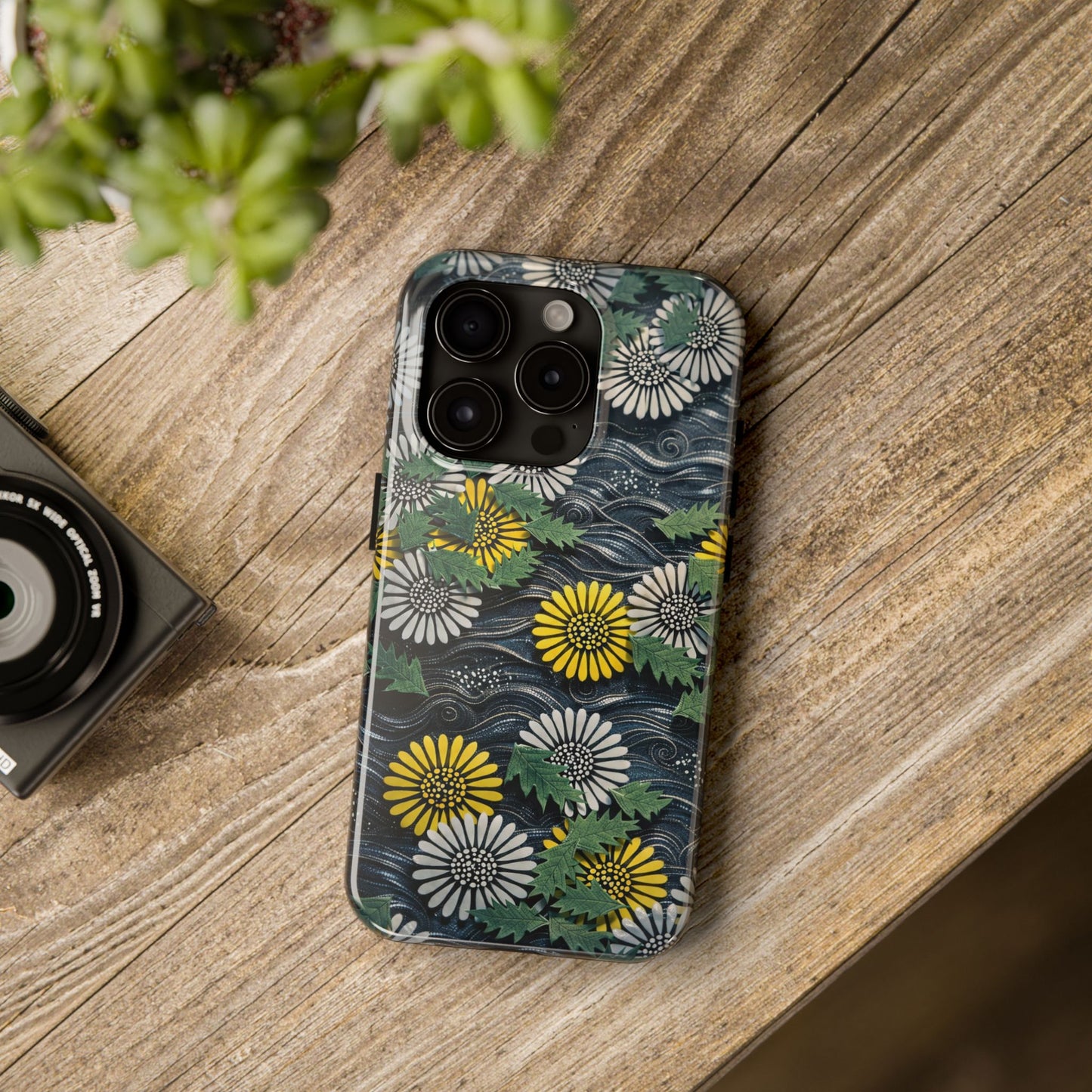 Japanese Dandelion Moonlight Tough Phone Case | Kamisaka Sekka 1901 | Meiji Era Art