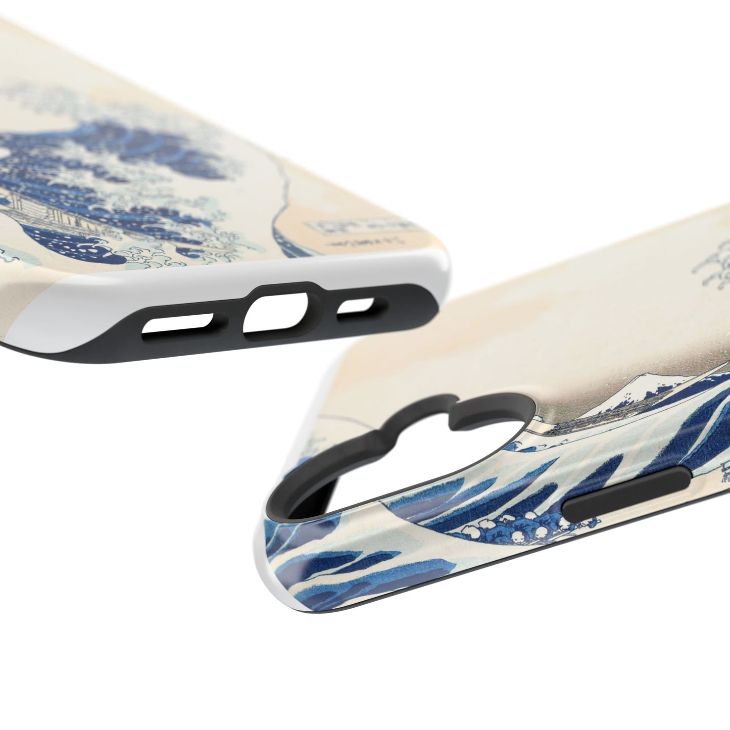 Hokusai "The Great Wave" Shockproof Phone Case | Edo Era Japanese Ukiyo-e Art | Dual Layer Protection