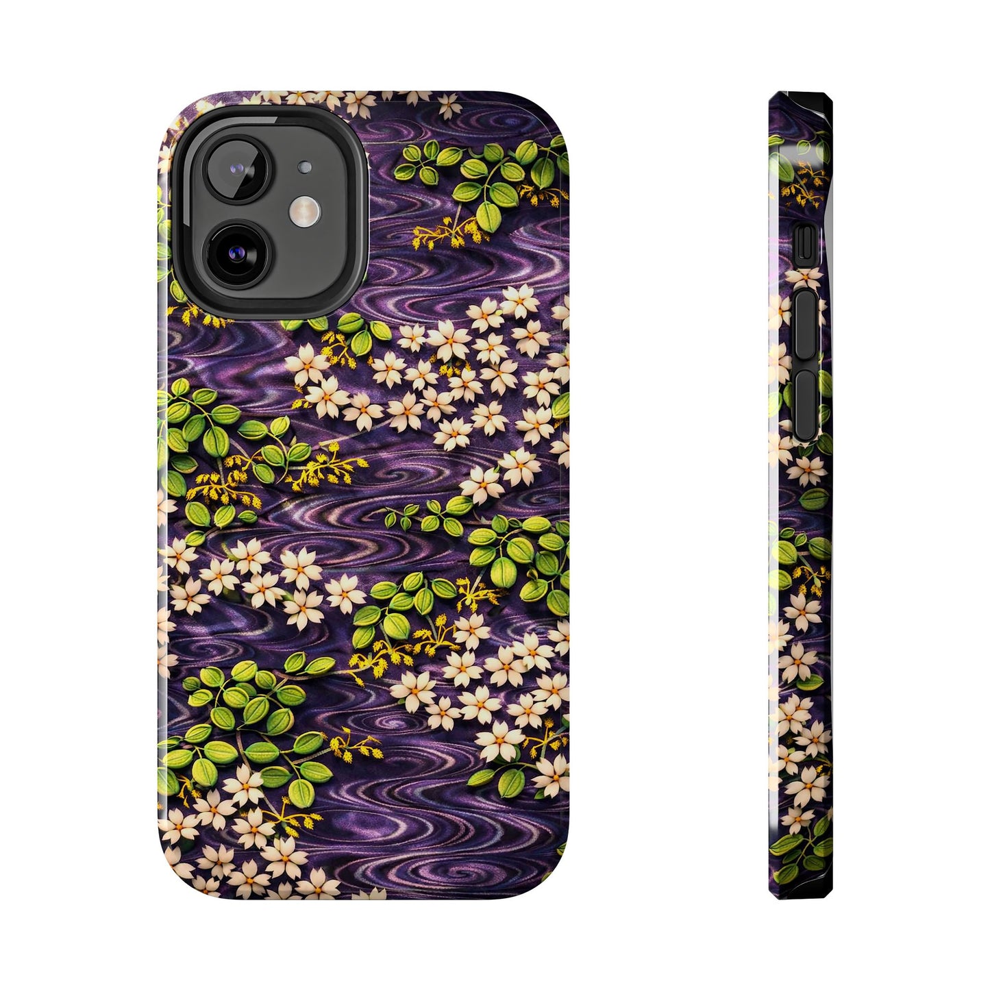 Sakura River Phone Case – Japanese Chiyogami Inspired Design