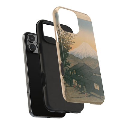 Kawase Hasui "Yuicho Village & Mount Fuji" Phone Case | 1935 Japanese Woodblock Art | Shin-Hanga