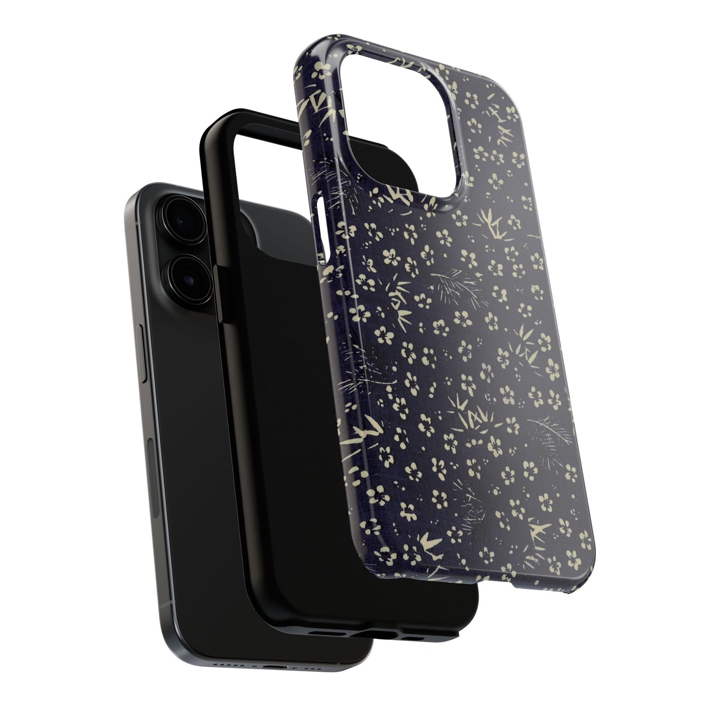Taisho Era Shochikubai Phone Case | 1926 Pine, Bamboo & Plum | Japanese Chiyogami Art