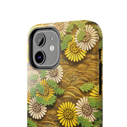 Japanese Dandelion Morning Glow Tough Phone Case | Kamisaka Sekka 1901 | Meiji Era Art