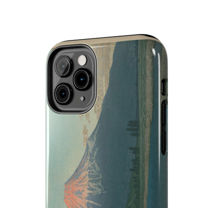 Red Fuji Japanese Ukiyo-e Phone Case - Hokusai Mount Fuji Art Cover