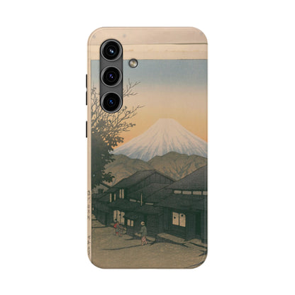 Kawase Hasui "Yuicho Village & Mount Fuji" Phone Case | 1935 Japanese Woodblock Art | Shin-Hanga