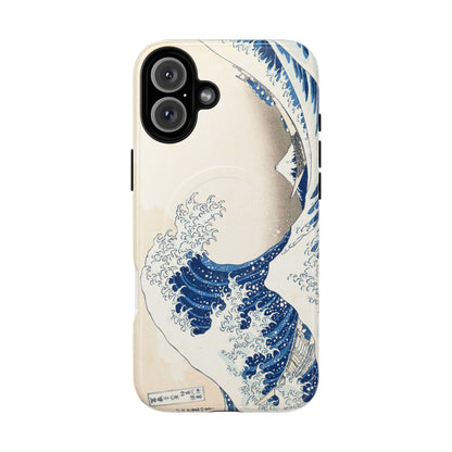 Great Wave off Kanagawa Tough Magnetic Phone Case - Hokusai Japanese Ukiyo-e Art