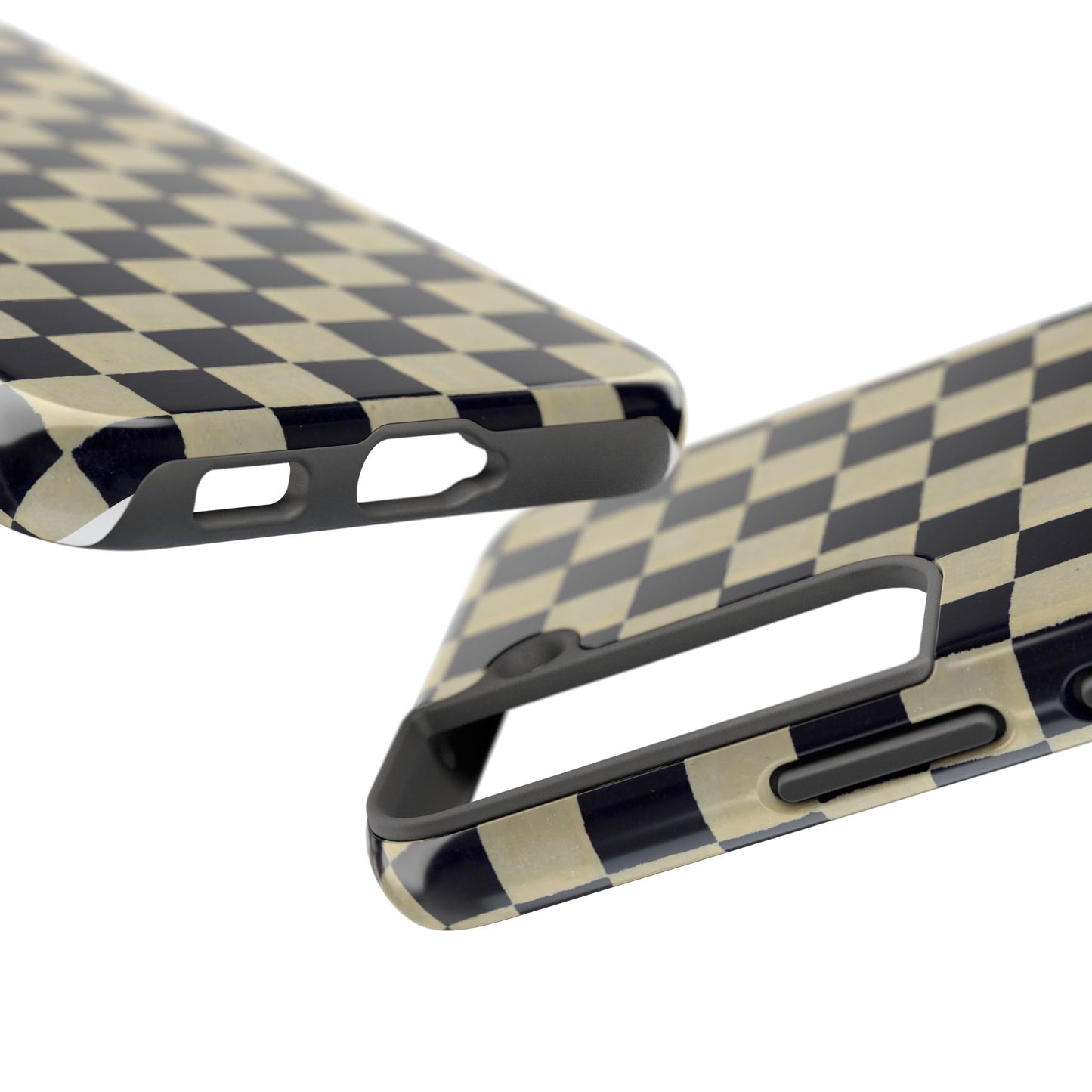 Ichimatsu Check Phone Case | Japanese Chiyogami Art | Taisho Modern Design 1926