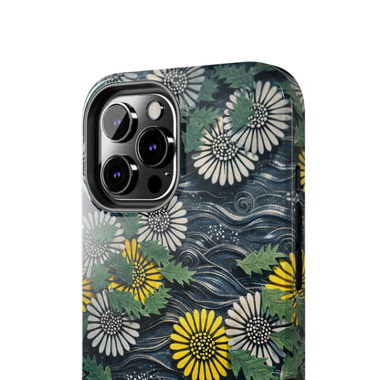Japanese Dandelion Moonlight Tough Phone Case | Kamisaka Sekka 1901 | Meiji Era Art