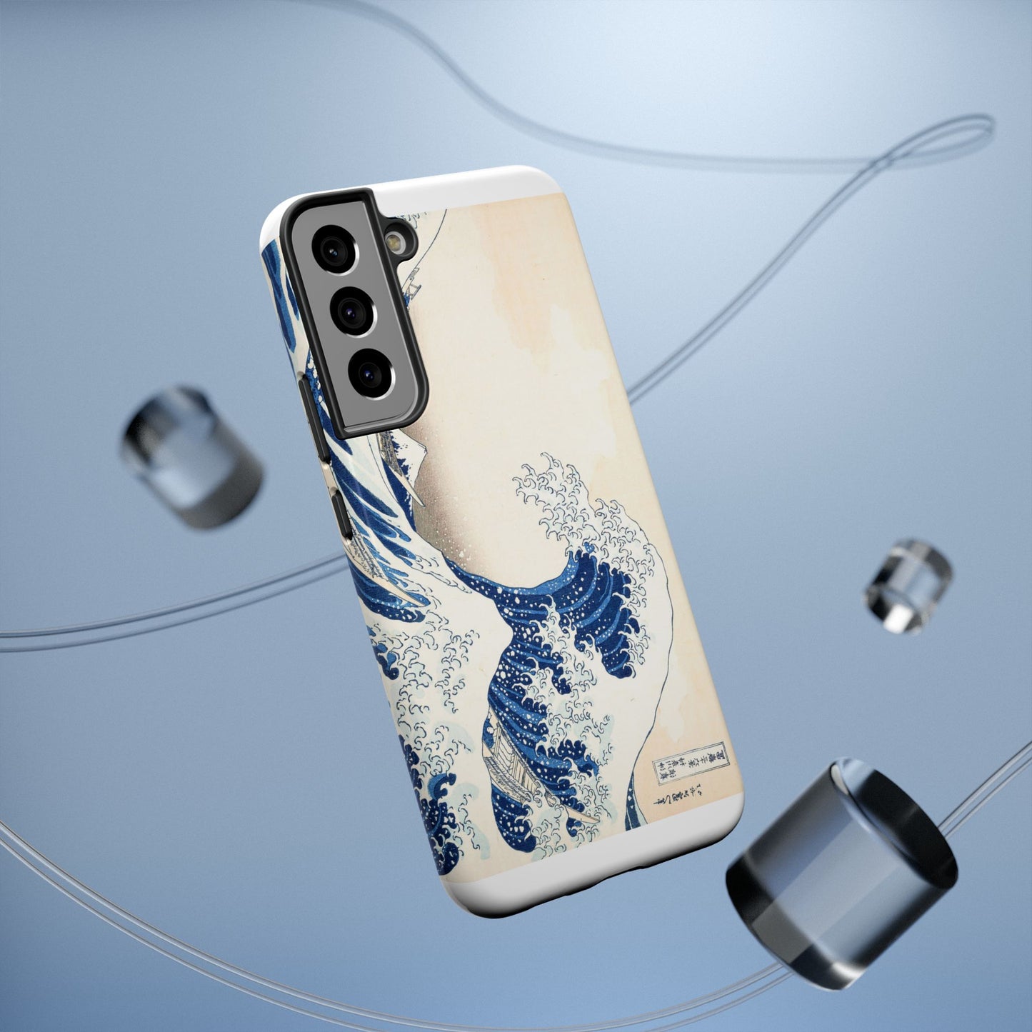 Hokusai "The Great Wave" Shockproof Phone Case | Edo Era Japanese Ukiyo-e Art | Dual Layer Protection
