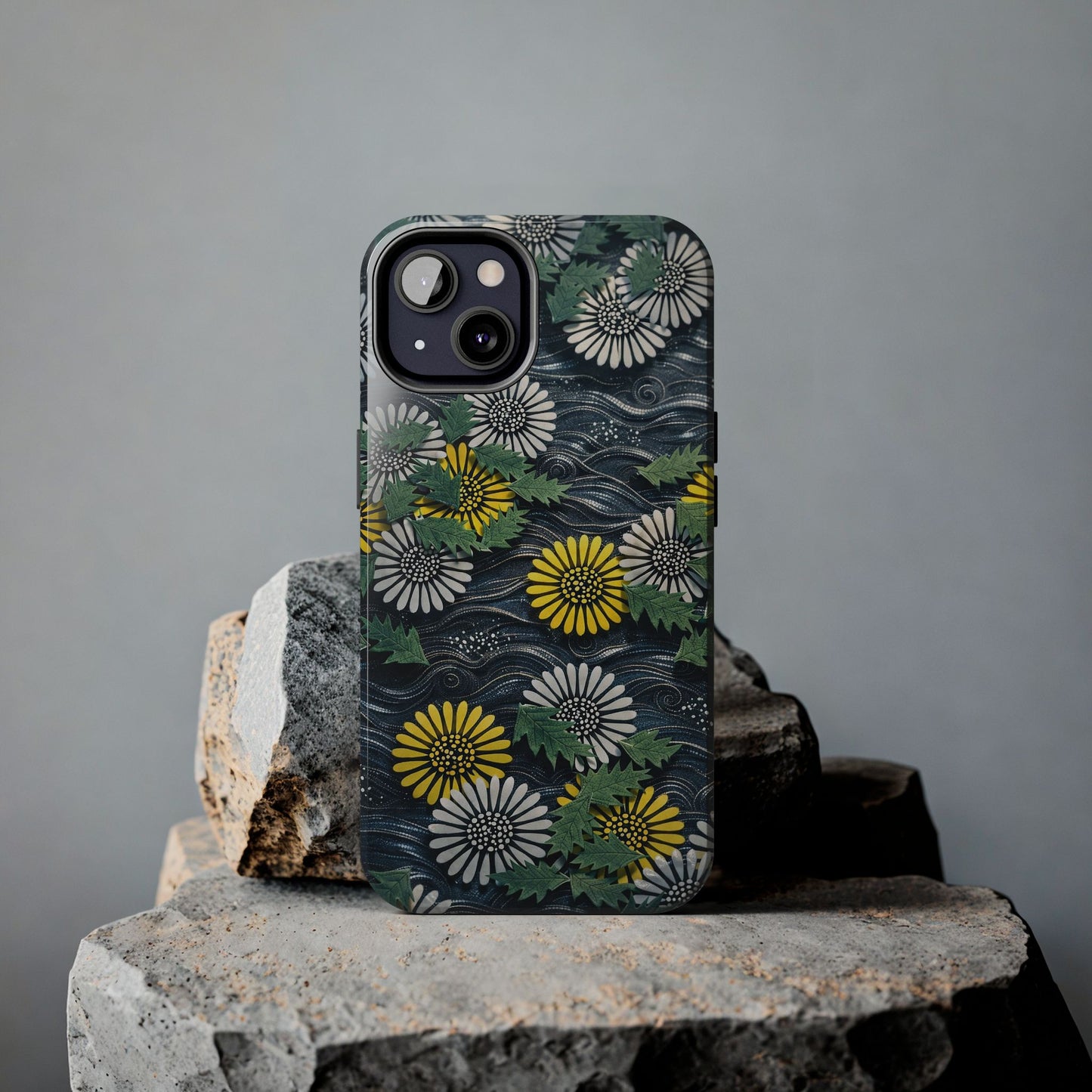 Japanese Dandelion Moonlight Tough Phone Case | Kamisaka Sekka 1901 | Meiji Era Art