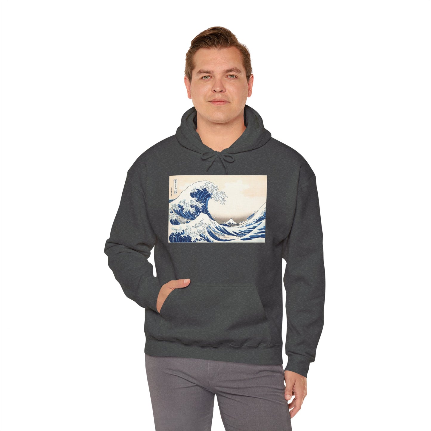Great Wave off Kanagawa Hoodie - Hokusai Japanese Ukiyo-e Unisex Sweatshirt