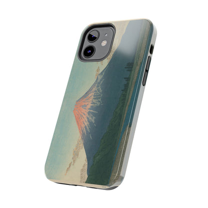 Red Fuji Japanese Ukiyo-e Phone Case - Hokusai Mount Fuji Art Cover