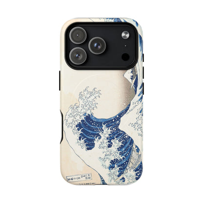 Great Wave off Kanagawa Tough Magnetic Phone Case - Hokusai Japanese Ukiyo-e Art