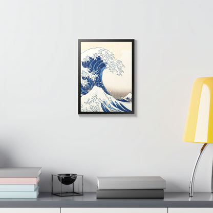 Great Wave off Kanagawa Framed Poster - Hokusai Japanese Ukiyo-e Wall Art