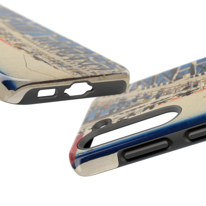 浮世絵ブリッジ・ミニマルスマホケース Ukiyo-e Bridge Minimalist Phone Case