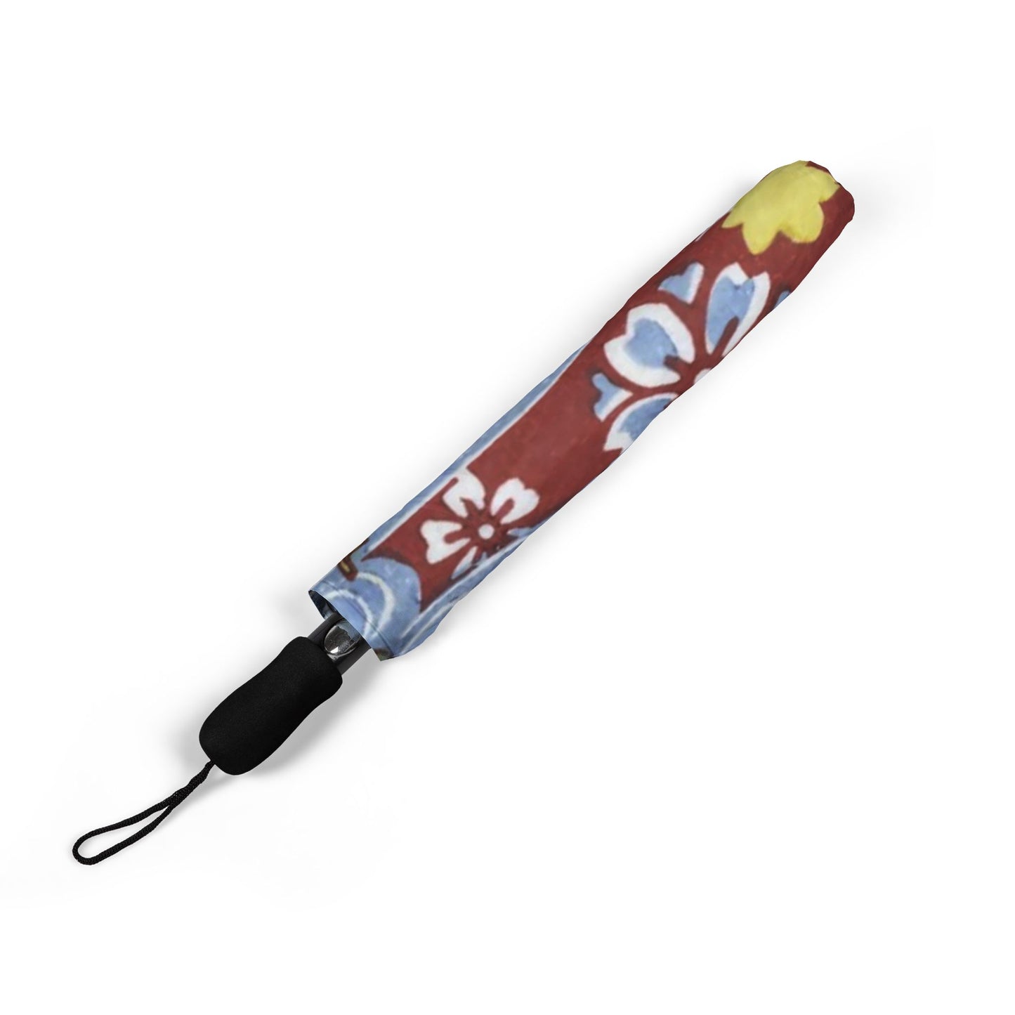 Taisho Umbrella Tales | 1926 Maple & Sakura Umbrella | Vintage Chiyogami Art