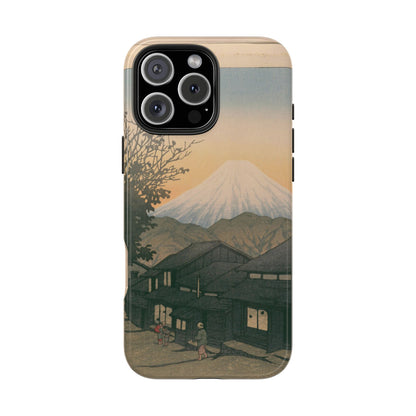 Kawase Hasui "Yuicho Village & Mount Fuji" Phone Case | 1935 Japanese Woodblock Art | Shin-Hanga