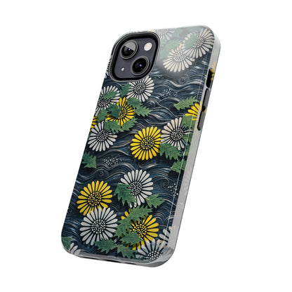 Japanese Dandelion Moonlight Tough Phone Case | Kamisaka Sekka 1901 | Meiji Era Art