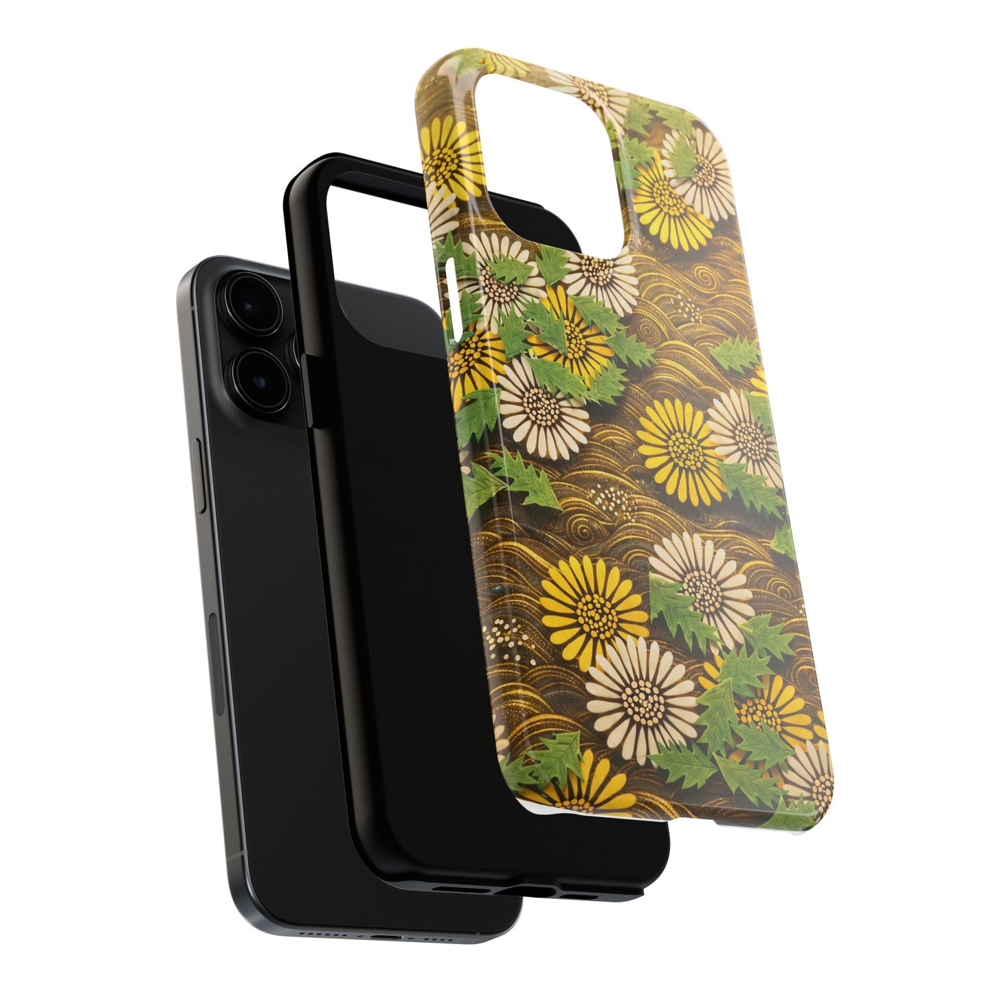 Japanese Dandelion Morning Glow Tough Phone Case | Kamisaka Sekka 1901 | Meiji Era Art