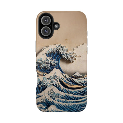 Japanese Great Wave Phone Case | Hokusai Katsushika 3D Art | Edo Era Masterpiece | Fuji Mountain