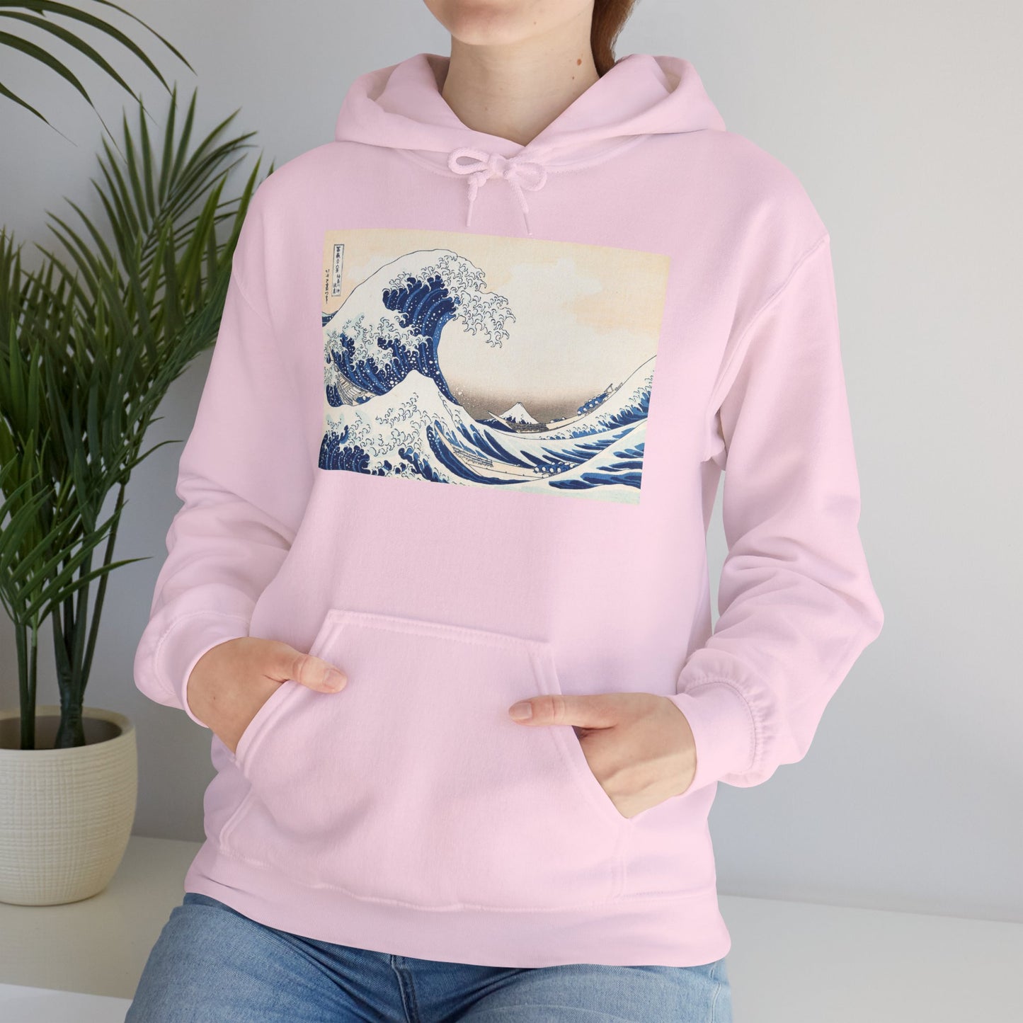 Great Wave off Kanagawa Hoodie - Hokusai Japanese Ukiyo-e Unisex Sweatshirt