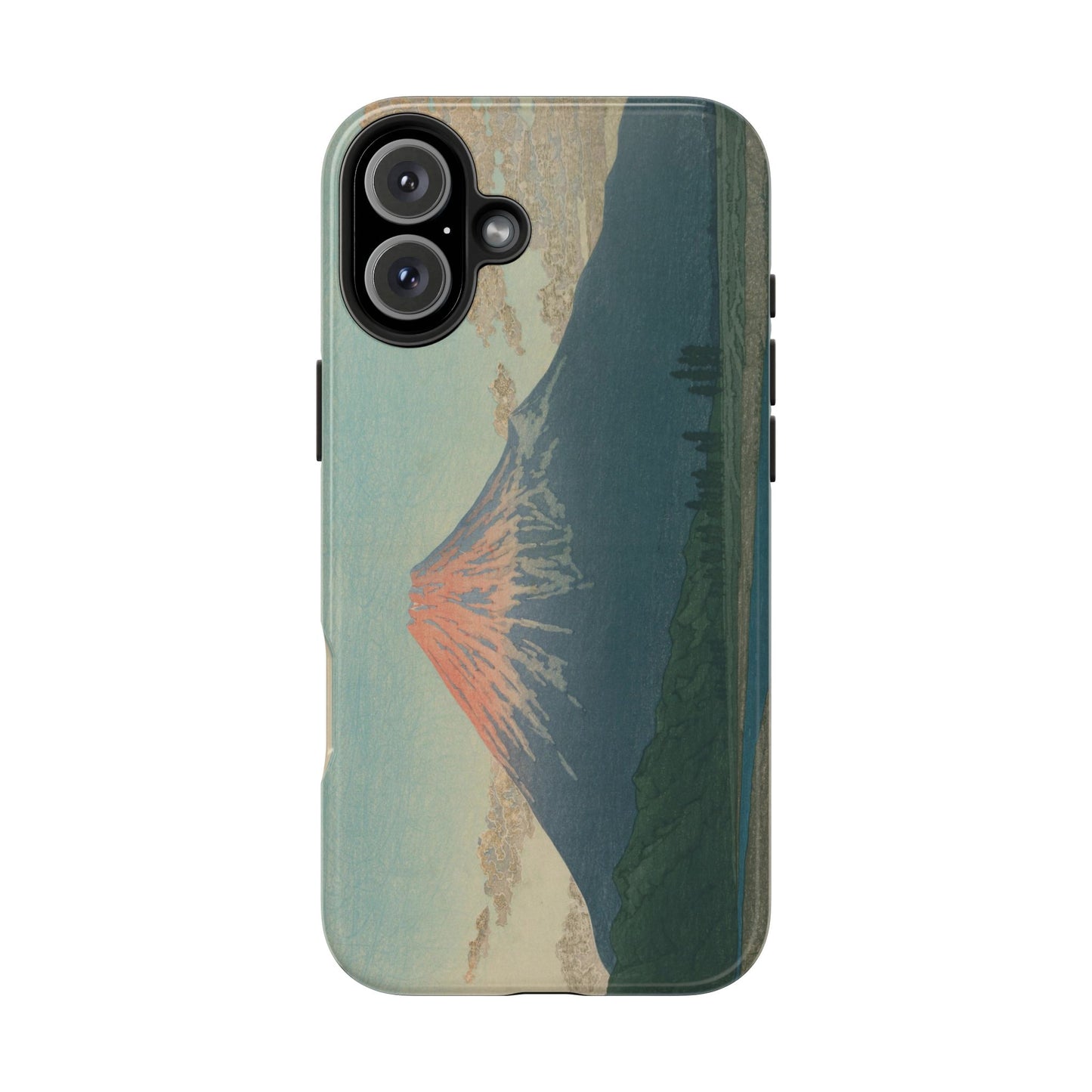 Red Fuji Japanese Ukiyo-e Phone Case - Hokusai Mount Fuji Art Cover