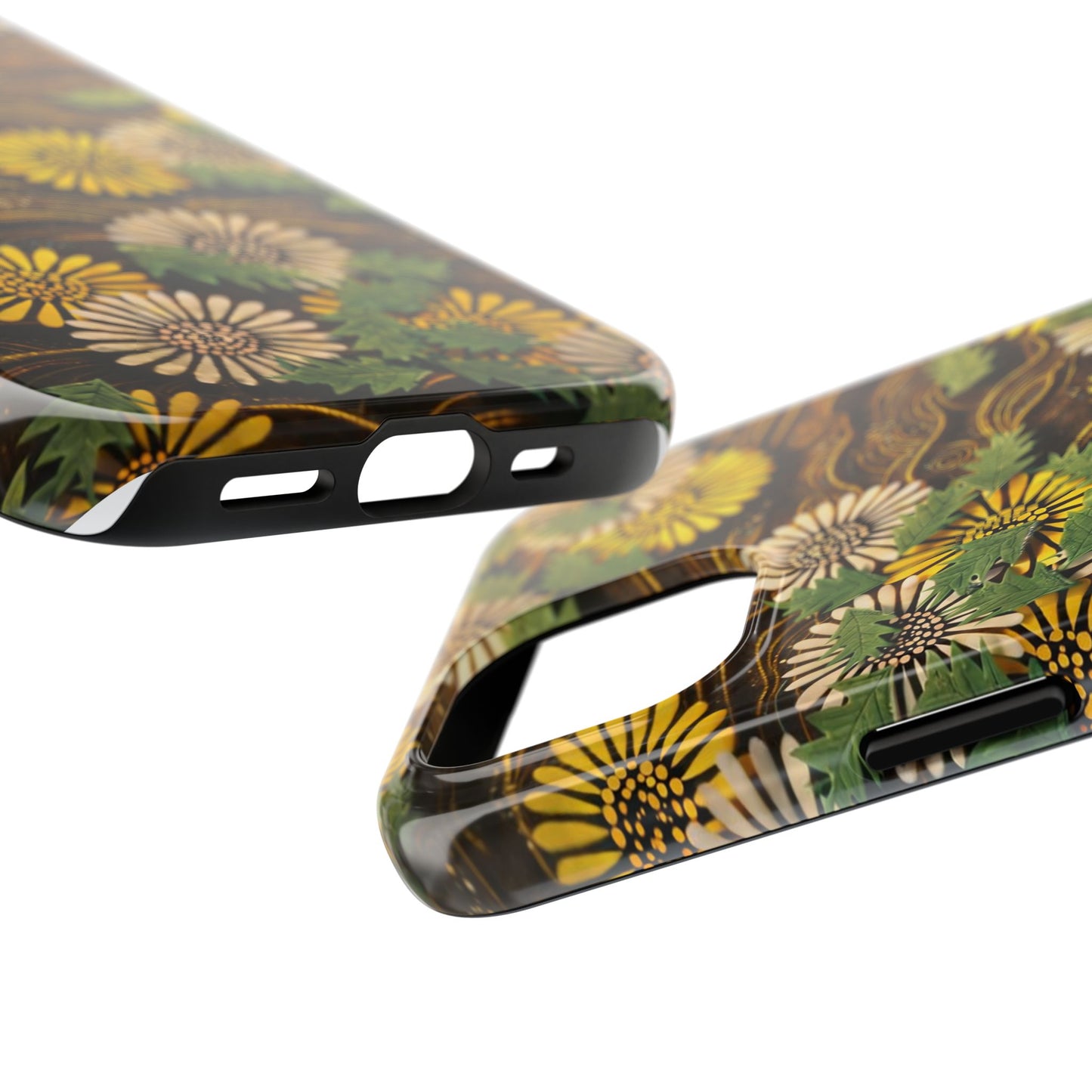 Japanese Dandelion Tough Phone Case | Kamisaka Sekka Zuanbyakushu 1901 | Meiji Era Art