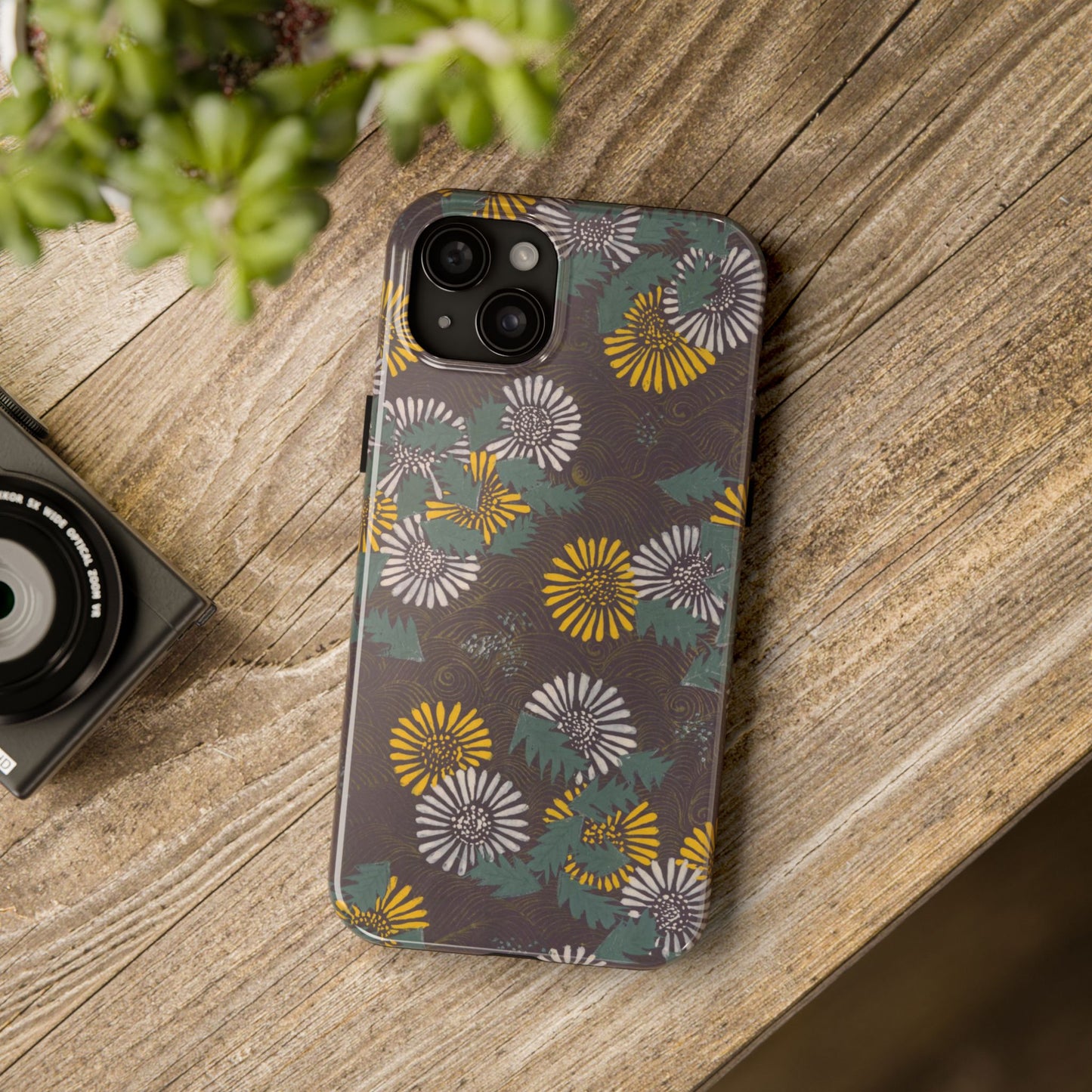 Japanese Dandelion Phone Case | Kamisaka Sekka Zuanbyakushu 1901 | Meiji Era Floral Art
