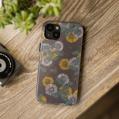 Japanese Dandelion Phone Case | Kamisaka Sekka Zuanbyakushu 1901 | Meiji Era Floral Art