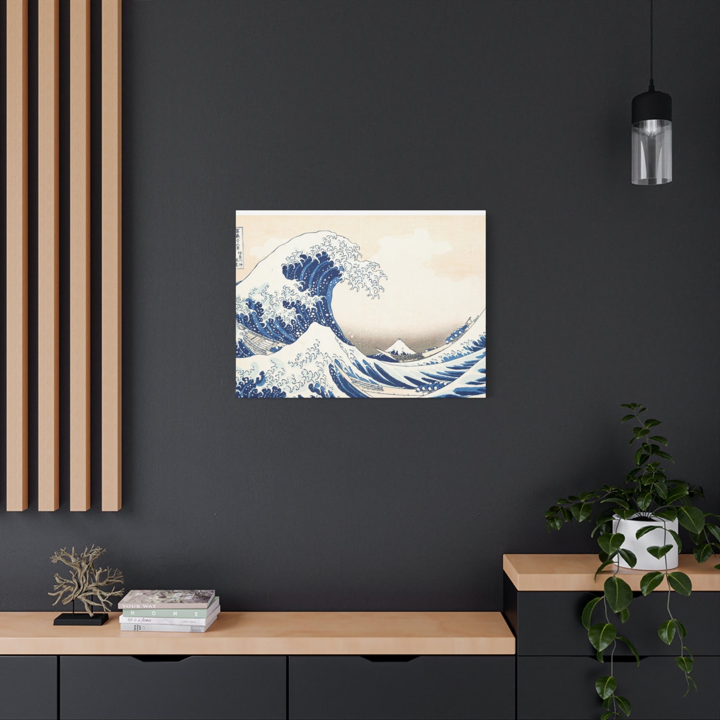 Great Wave off Kanagawa Canvas Print - Hokusai Japanese Ukiyo-e Wall Art