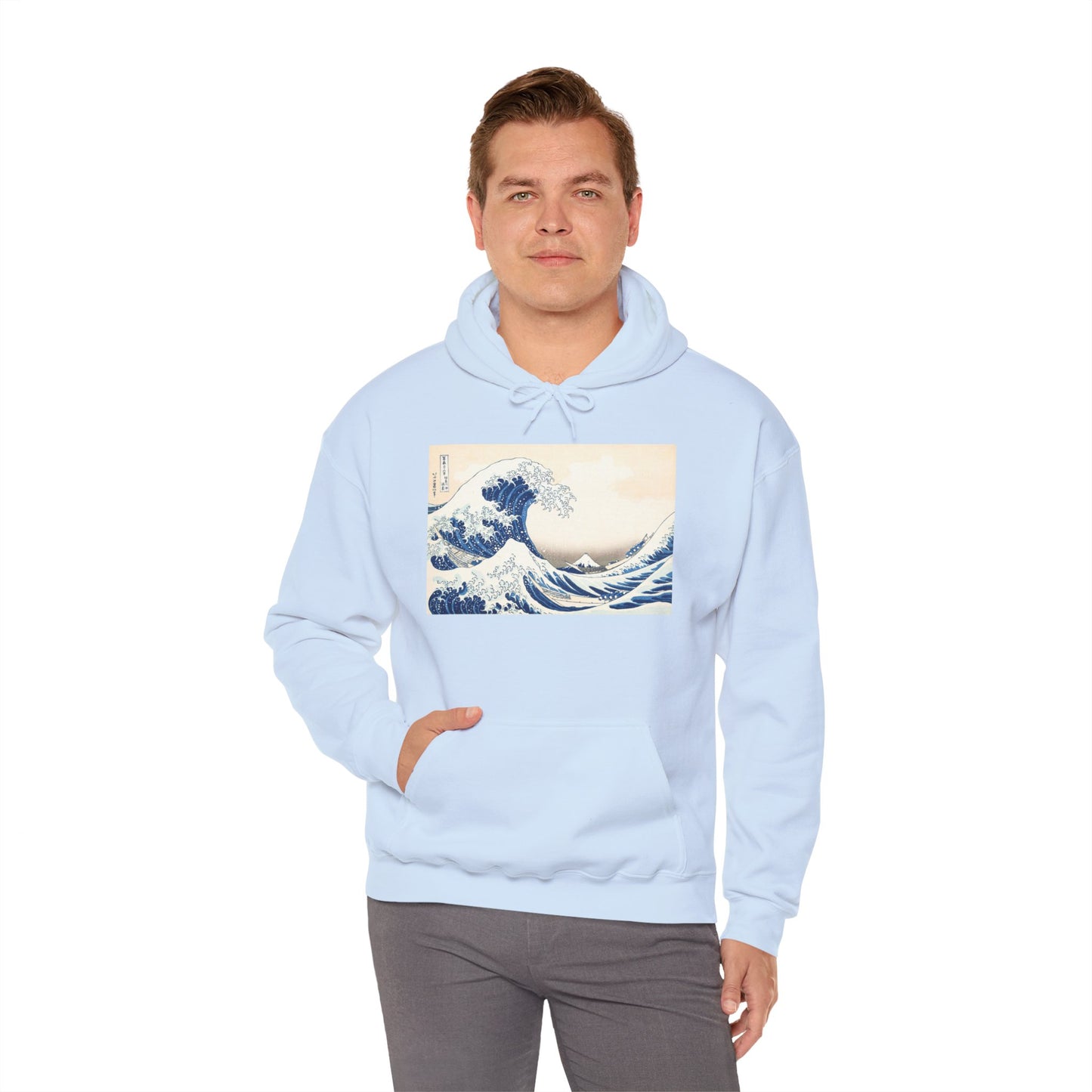 Great Wave off Kanagawa Hoodie - Hokusai Japanese Ukiyo-e Unisex Sweatshirt