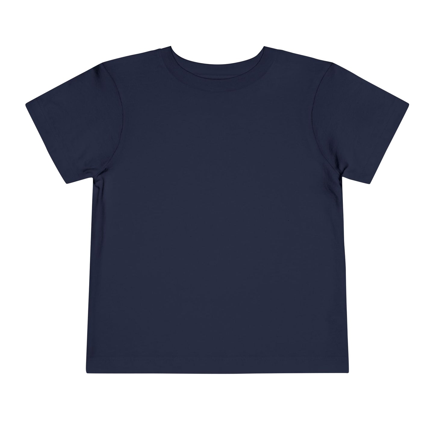 Great Wave off Kanagawa Toddler T-Shirt - Hokusai Japanese Art Back Print Kids Tee