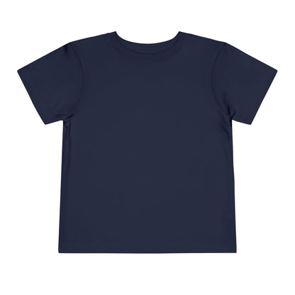 Great Wave off Kanagawa Toddler T-Shirt - Hokusai Japanese Art Back Print Kids Tee
