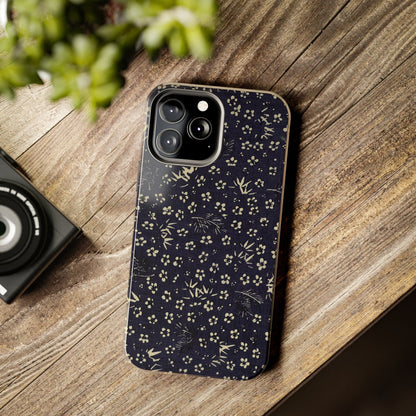 Taisho Era Shochikubai Phone Case | 1926 Pine, Bamboo & Plum | Japanese Chiyogami Art