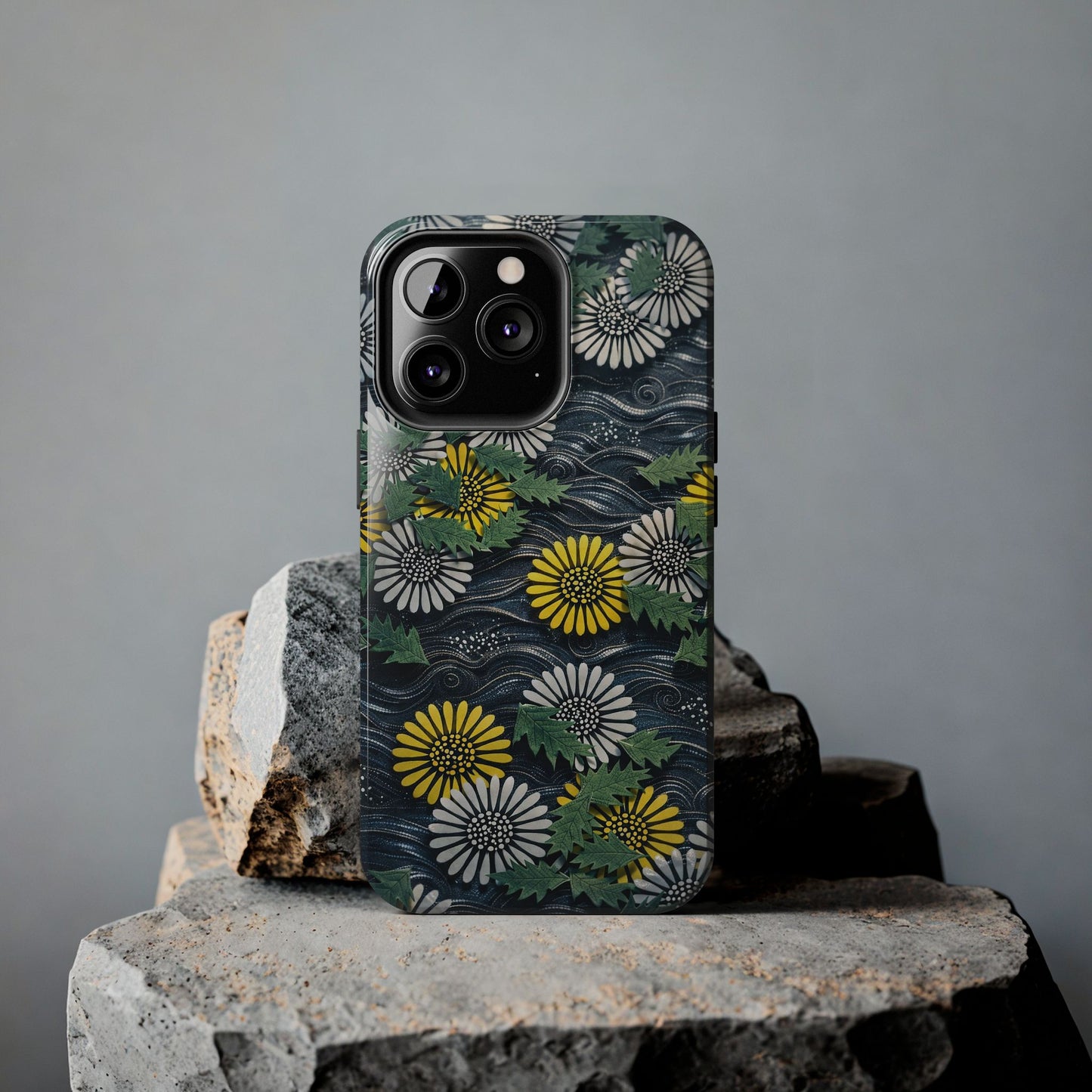 Japanese Dandelion Moonlight Tough Phone Case | Kamisaka Sekka 1901 | Meiji Era Art