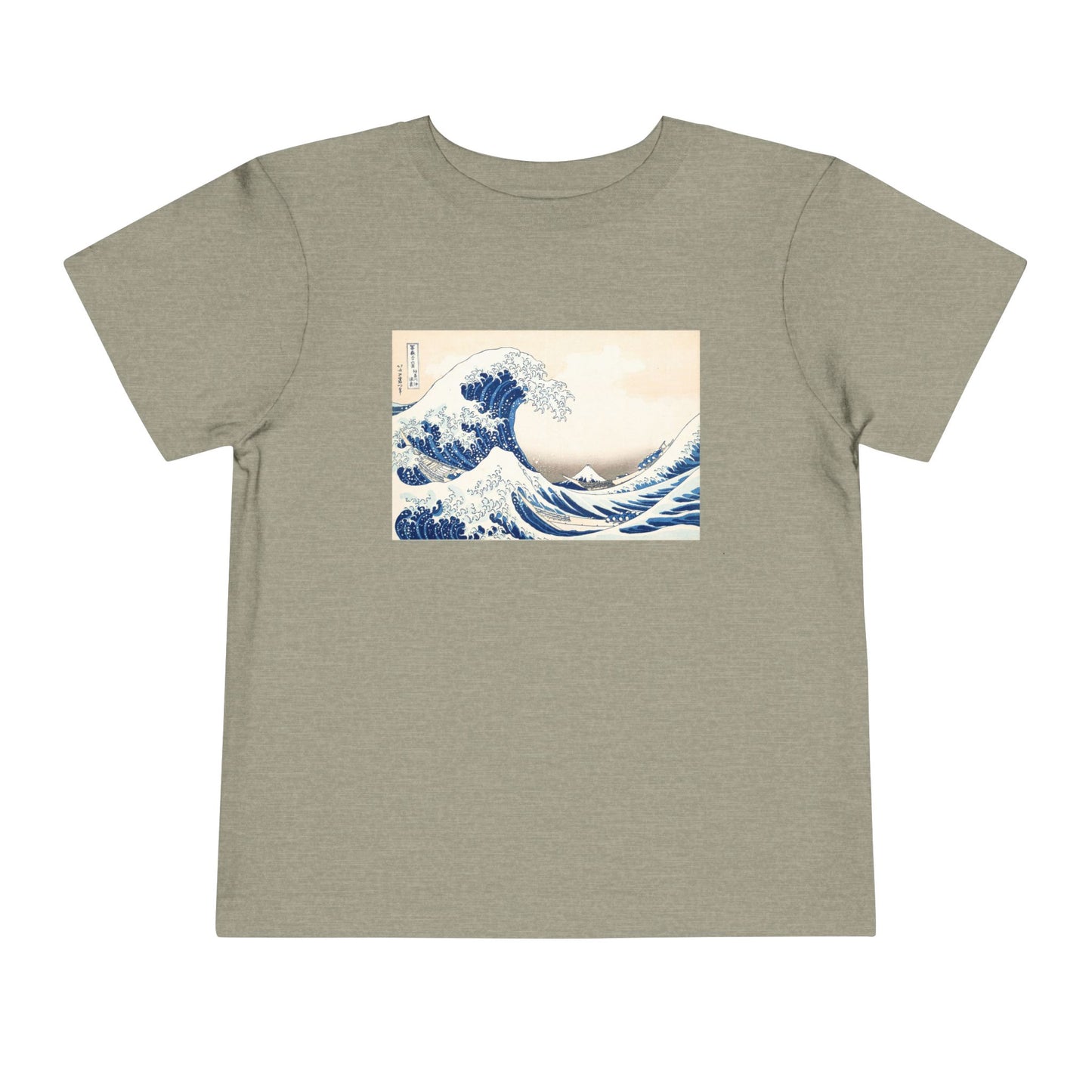 Great Wave off Kanagawa Toddler T-Shirt - Hokusai Japanese Art Kids Tee