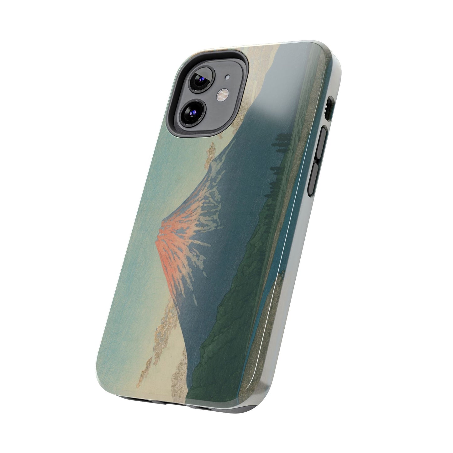 Red Fuji Japanese Ukiyo-e Phone Case - Hokusai Mount Fuji Art Cover