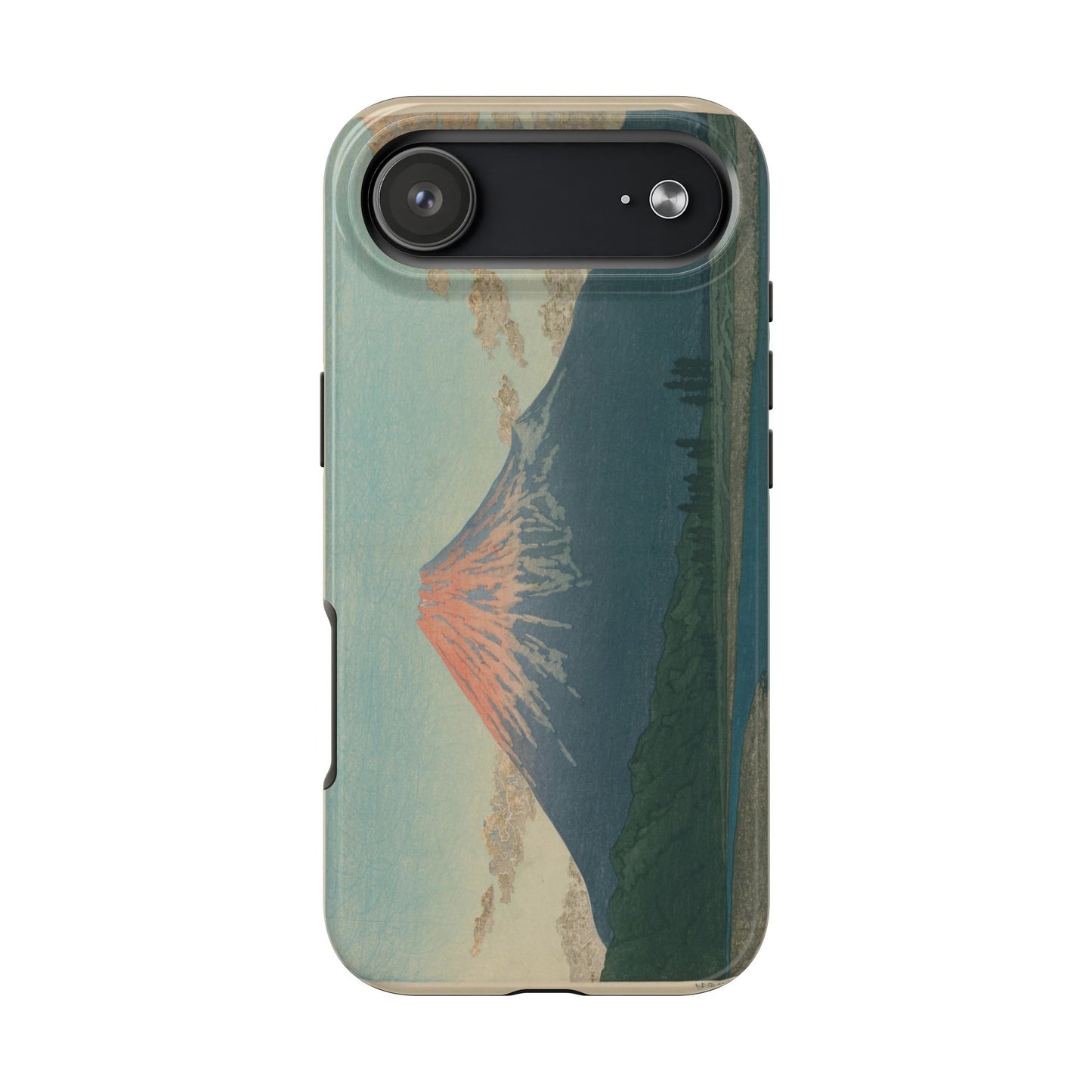 Red Fuji Japanese Ukiyo-e Phone Case - Hokusai Mount Fuji Art Cover