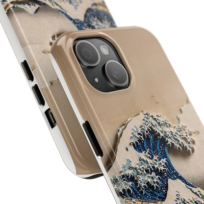 Japanese Great Wave Phone Case | Hokusai Katsushika 3D Art | Edo Era Masterpiece | Fuji Mountain