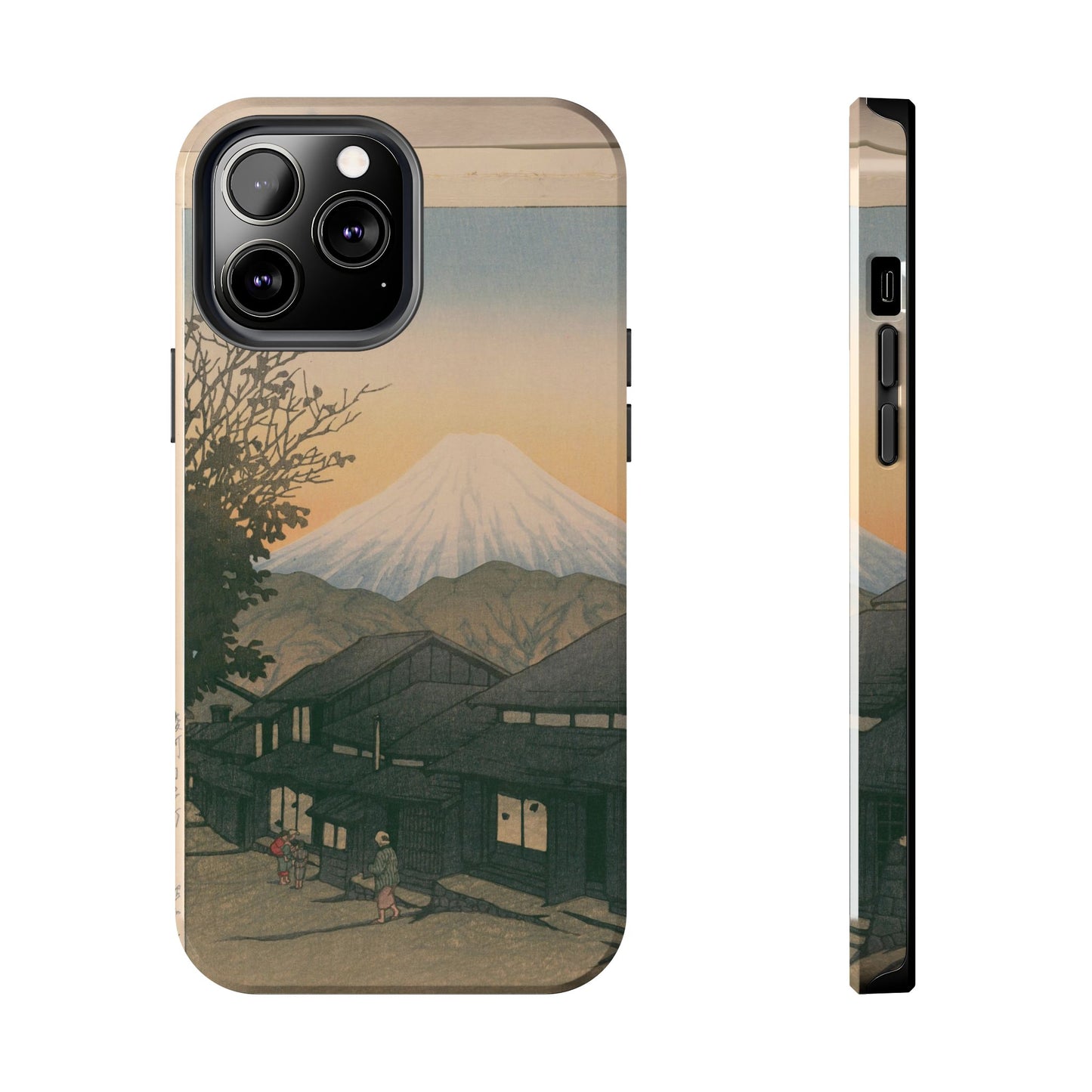 Kawase Hasui "Yuicho Village & Mount Fuji" Phone Case | 1935 Japanese Woodblock Art | Shin-Hanga