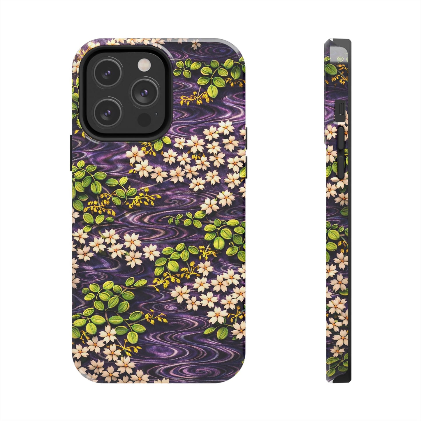 Sakura River Phone Case – Japanese Chiyogami Inspired Design