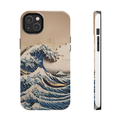Japanese Great Wave Phone Case | Hokusai Katsushika 3D Art | Edo Era Masterpiece | Fuji Mountain