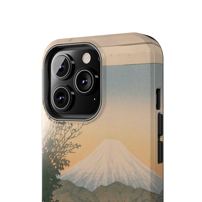 Kawase Hasui "Yuicho Village & Mount Fuji" Phone Case | 1935 Japanese Woodblock Art | Shin-Hanga