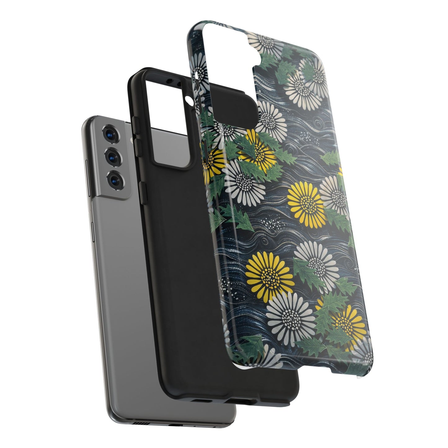 Japanese Dandelion Moonlight Tough Phone Case | Kamisaka Sekka 1901 | Meiji Era Art